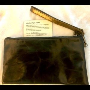 New Shiraleah Vegan Leather Clutch Wristlet
